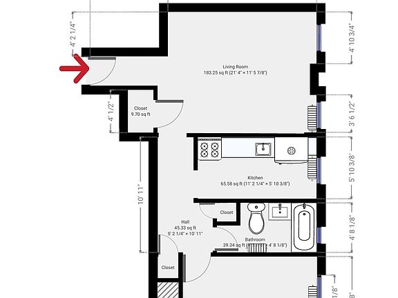 2nd image of 926 Bronx Park S APT 5B