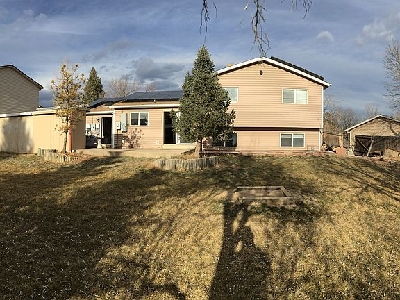 Backyard and rear of house