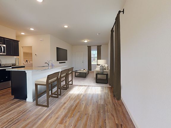 Falcon Kitchen and Living Space