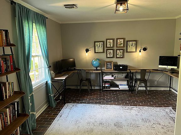 Dining or office area