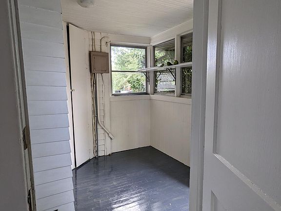 The mud room.