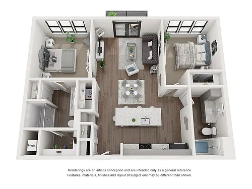 Floor plan B3