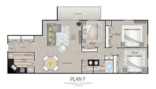 Floor plan F