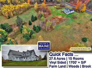 479 Harris Hill Road, Weston, ME 04424