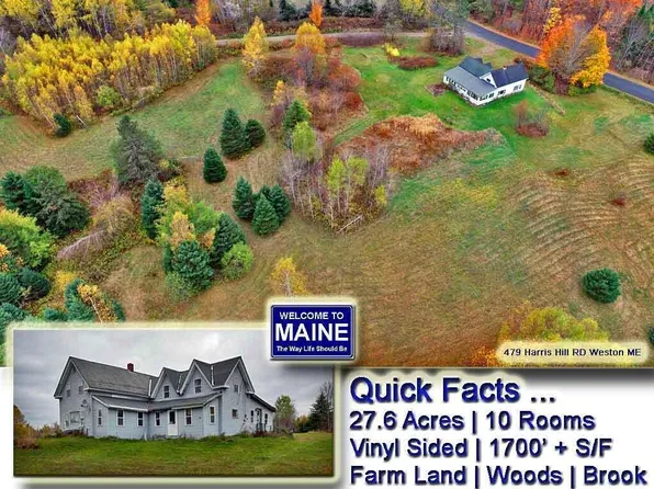 479 Harris Hill Road, Weston, ME 04424