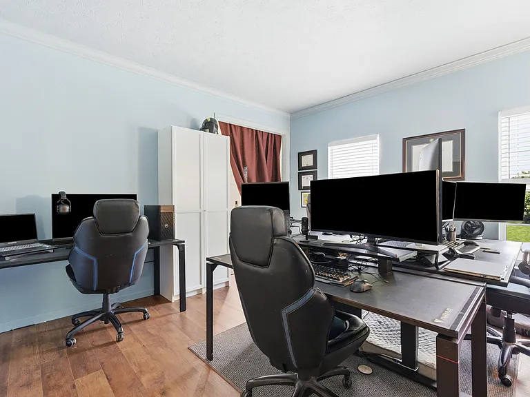 Office with view to Front Entry