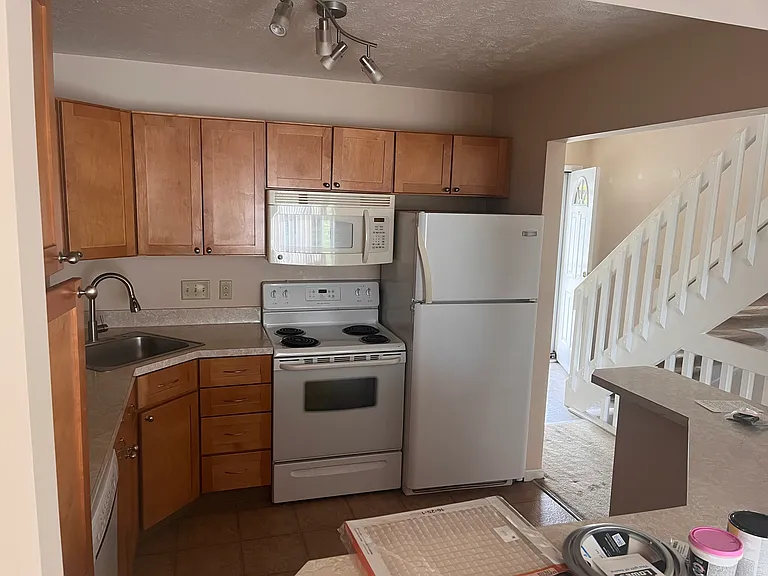 Kitchen from living room