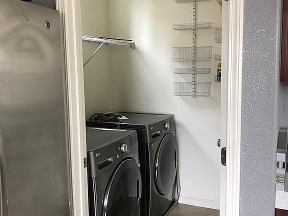 Stainless Steel laundry appliances