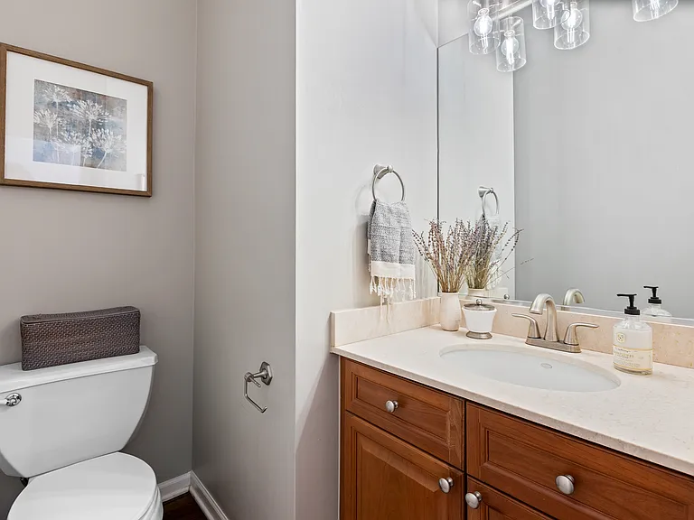 Hall bath