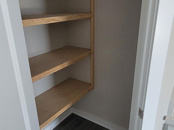 Walk-in pantry in kitchen