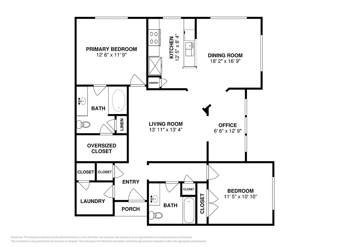 Floor plan Cottonwood