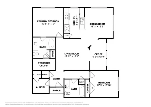 Floor plan Cottonwood