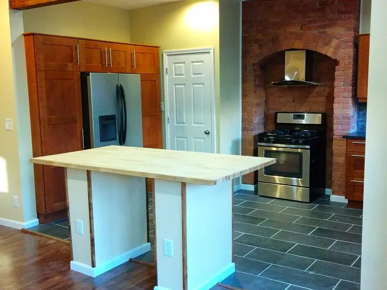 Kitchen from dining view