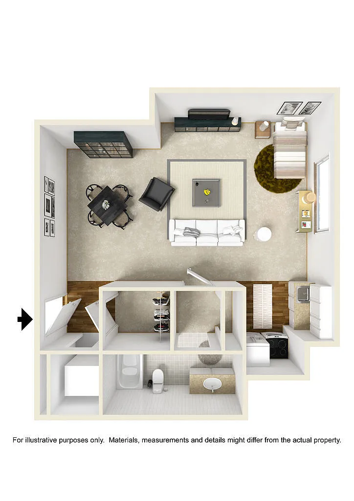 Floor plan E1 LUX