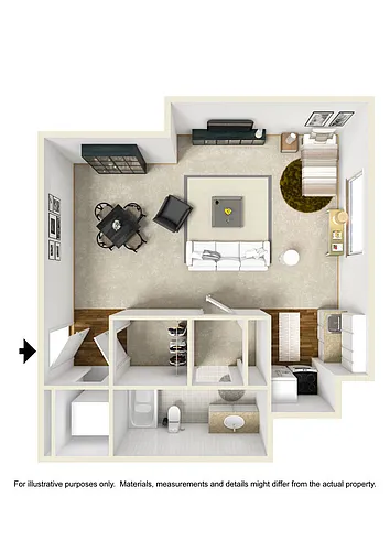 Floor plan E1 LUX