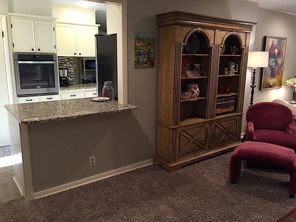 Kitchen open to family room
