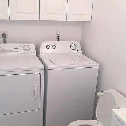Downstairs bathroom/laundry 