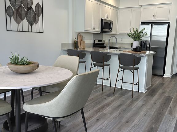 Rendering of homesite 49 kitchen and dining area