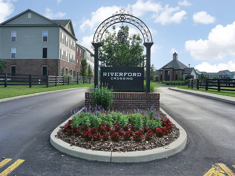 Apartment Home Welcome Sign