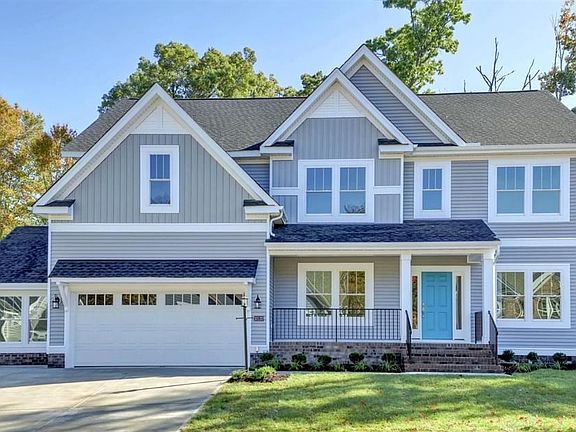 Farmhouse Elevation with Room Addition