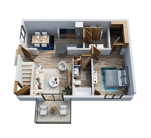 Floor plan The Arcadia