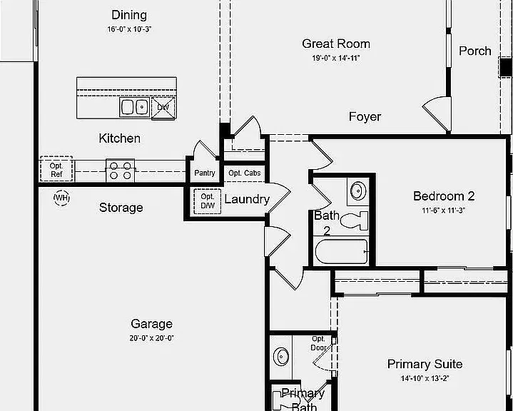 2 bed, 1272 sqft, $1,950 — Photo 2