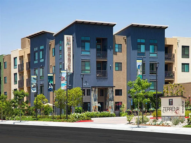 Exterior view at Terrena Apartments in Northridge, CA
