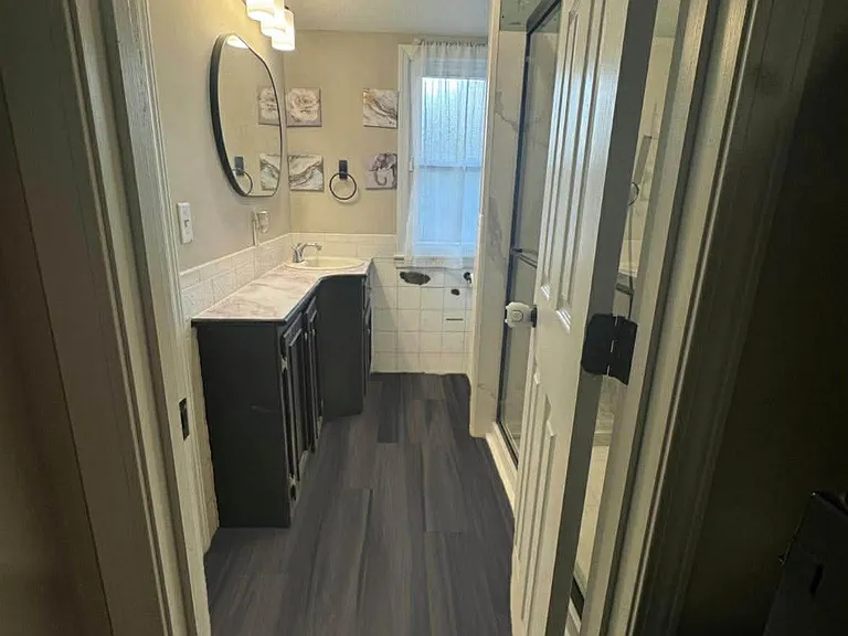 renovated restroom