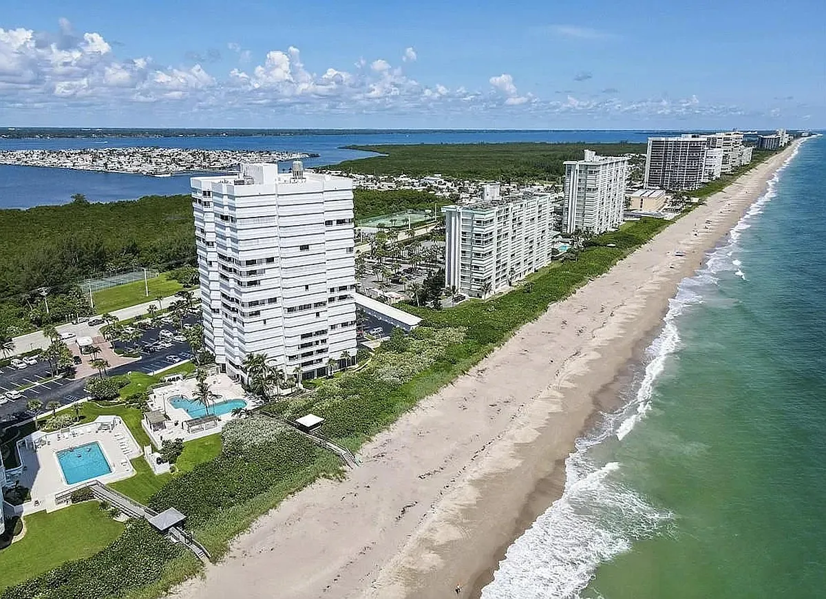 Looking north - 9950 S Ocean Dr #805