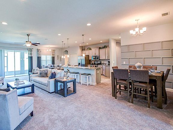 You will love the spacious and open living area - Willow II by Highland Homes