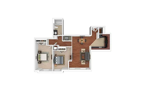 Floor plan B6