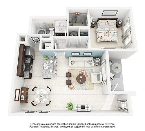 Floor plan BURGUNDY
