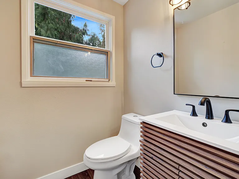 Half bath - first floor near kitchen