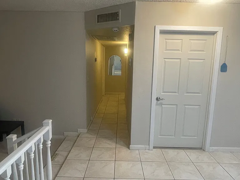 Hallway leading to the bedrooms