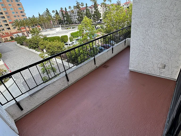 Balcony from living room.