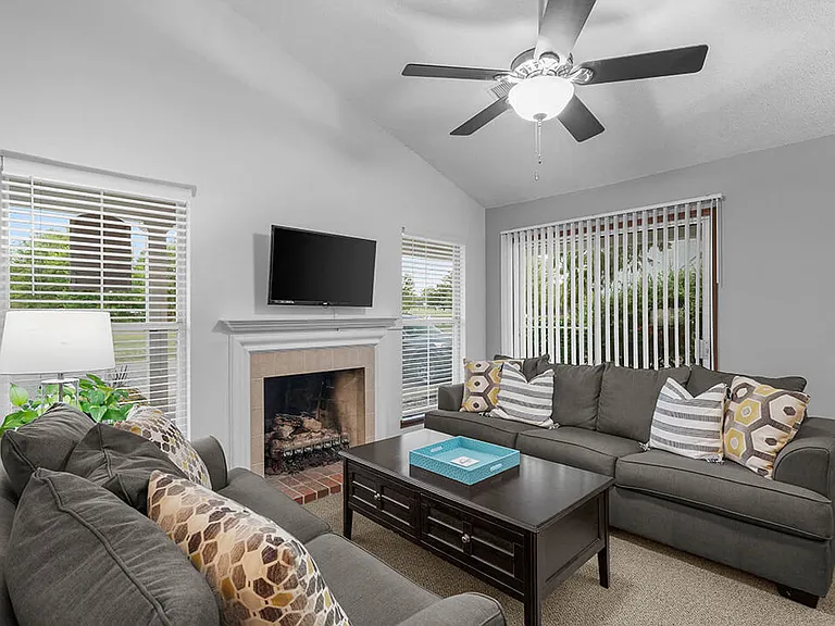 Ask About Our Homes with a Gas Fireplace!