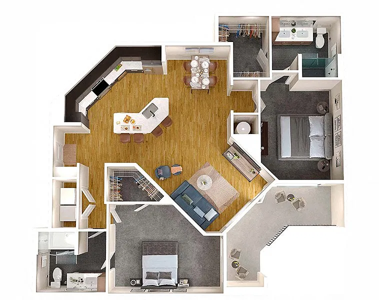 Floor plan Nations