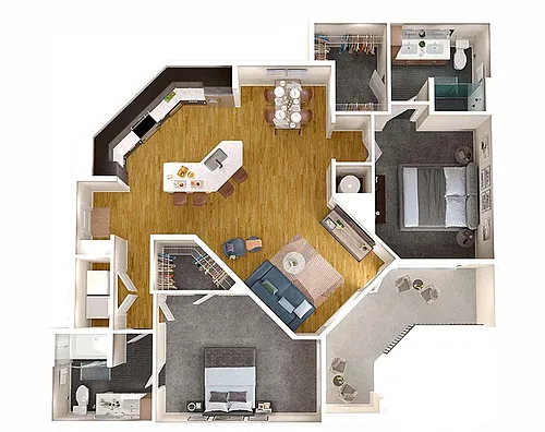 Floor plan Nations