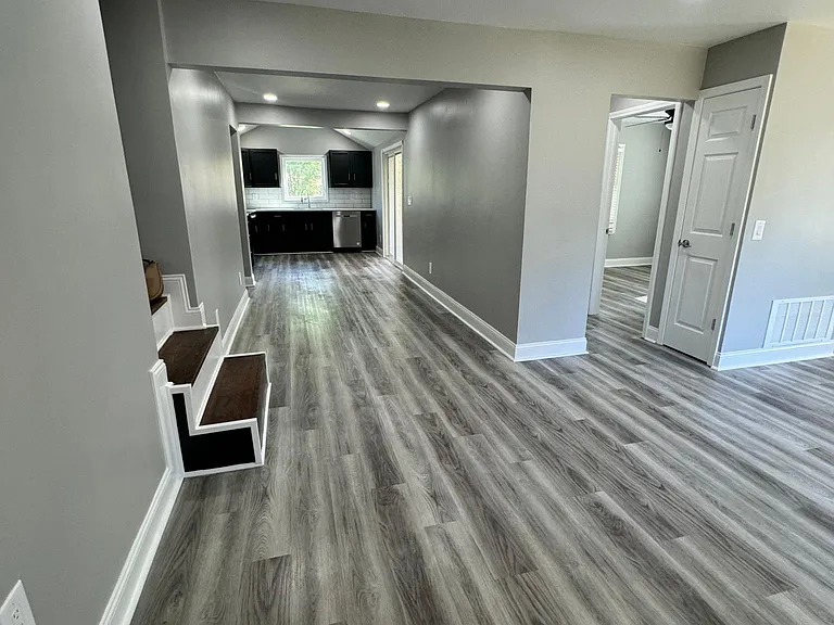 View from Front Door into Home
