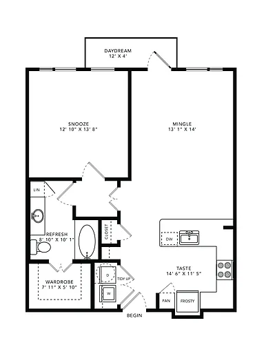 Floor plan A8