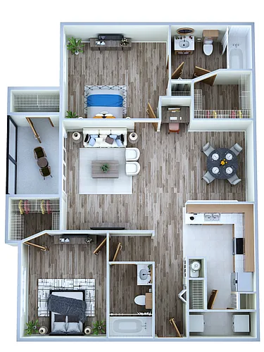 Floor plan City Park