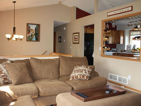 Living Room Open to Kitchen