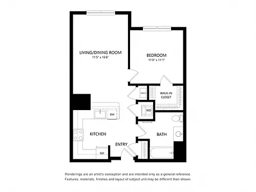 Floor plan Oak