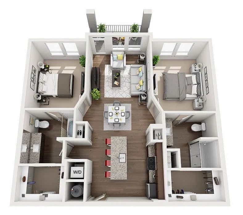 Floor plan B2