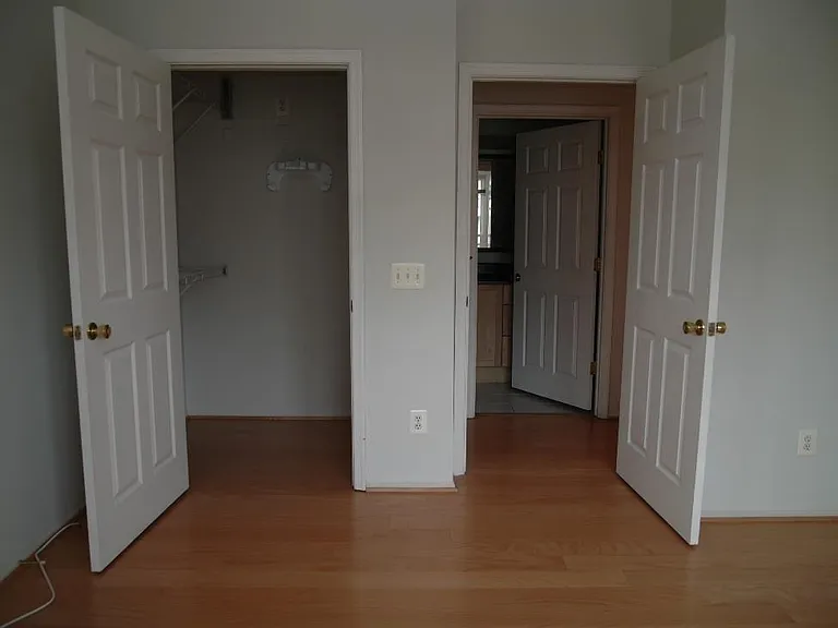 Large walk-in closet.