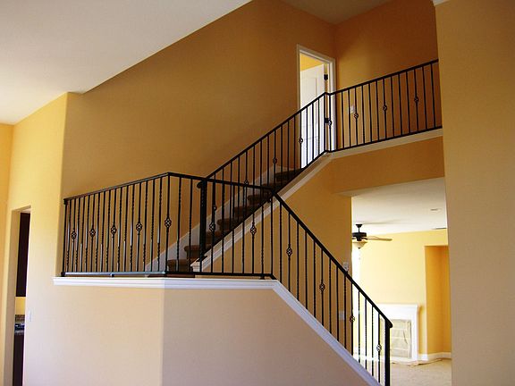 wrought iron stair railing