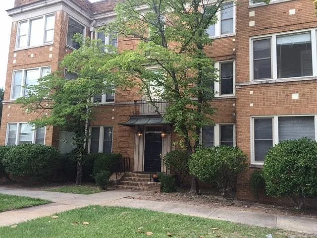 Front of building