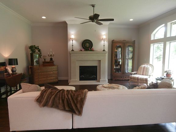 Cast Stone Fireplace