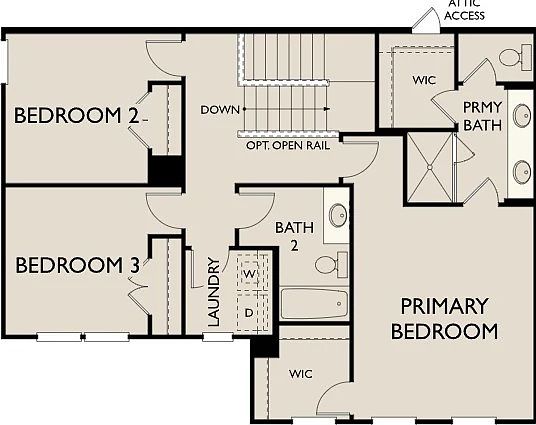The Estates at Casteel - Cardiff Plan Image 2