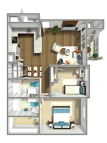 Floor plan Treasure